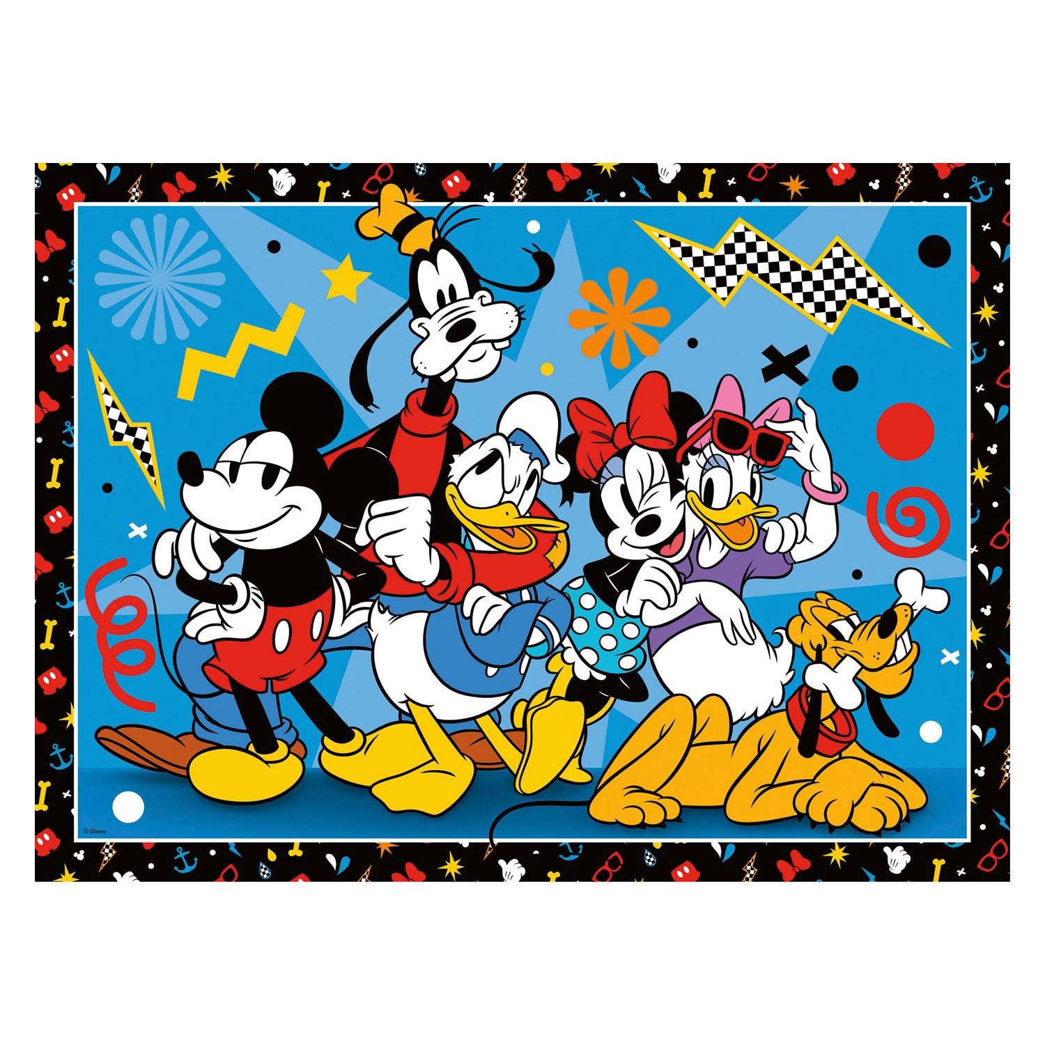Ravensburger mickey en vrienden legpuzzel xxl, 300st.
