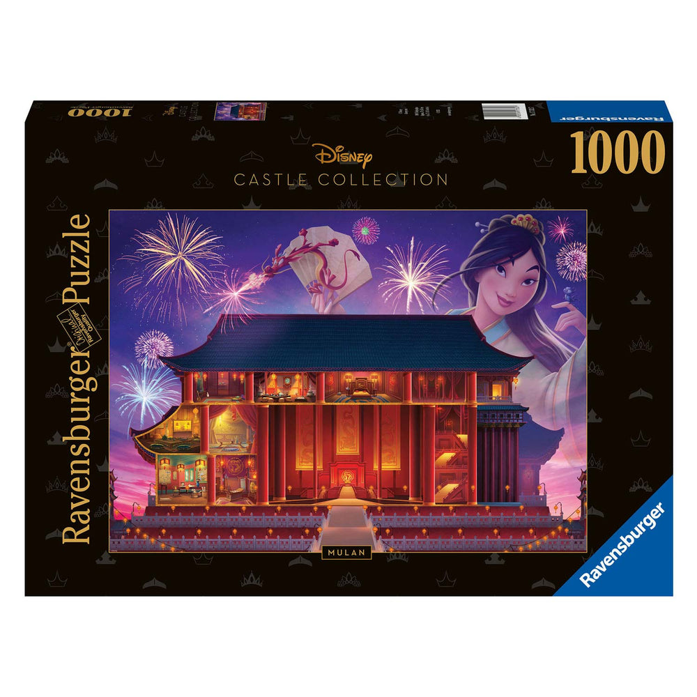 Disney Kastelen Mulan Legpuzzel, 1000st.