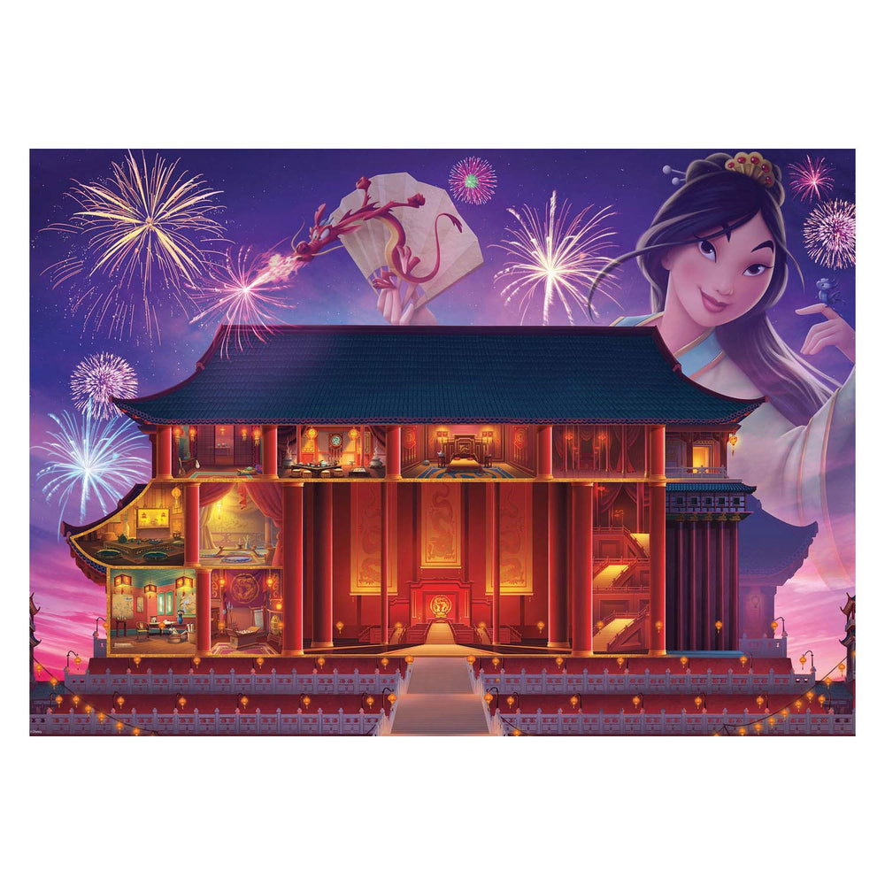 Disney Kastelen Mulan Legpuzzel, 1000st.