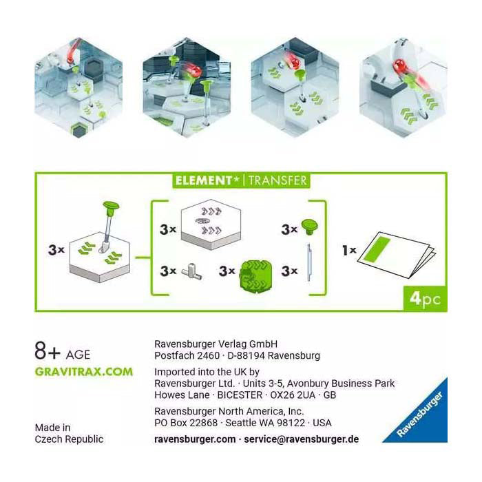 Ravensburger gravitrax uitbreidingsset elementoverdracht