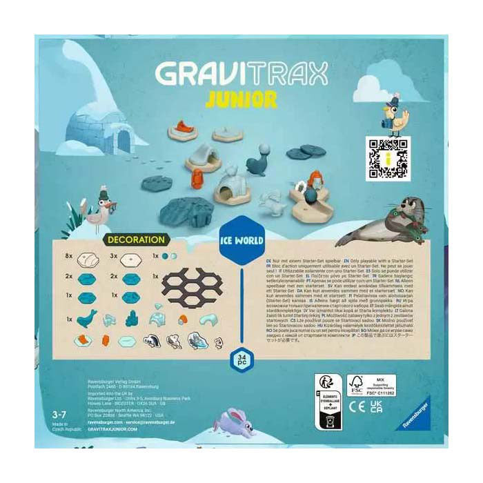 Gravitrax junior uitbreidingsset ijs