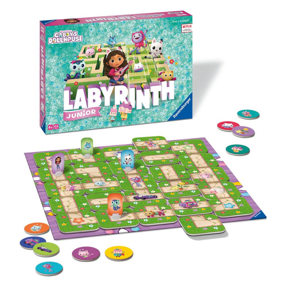 Ravensburger Gabby's Dollhouse Junior Labyrinth Board Game