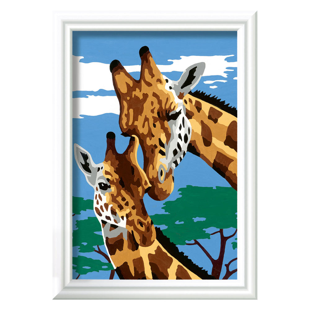 Ravensburger CreArt Paint by Numbers - Cute Giraffes