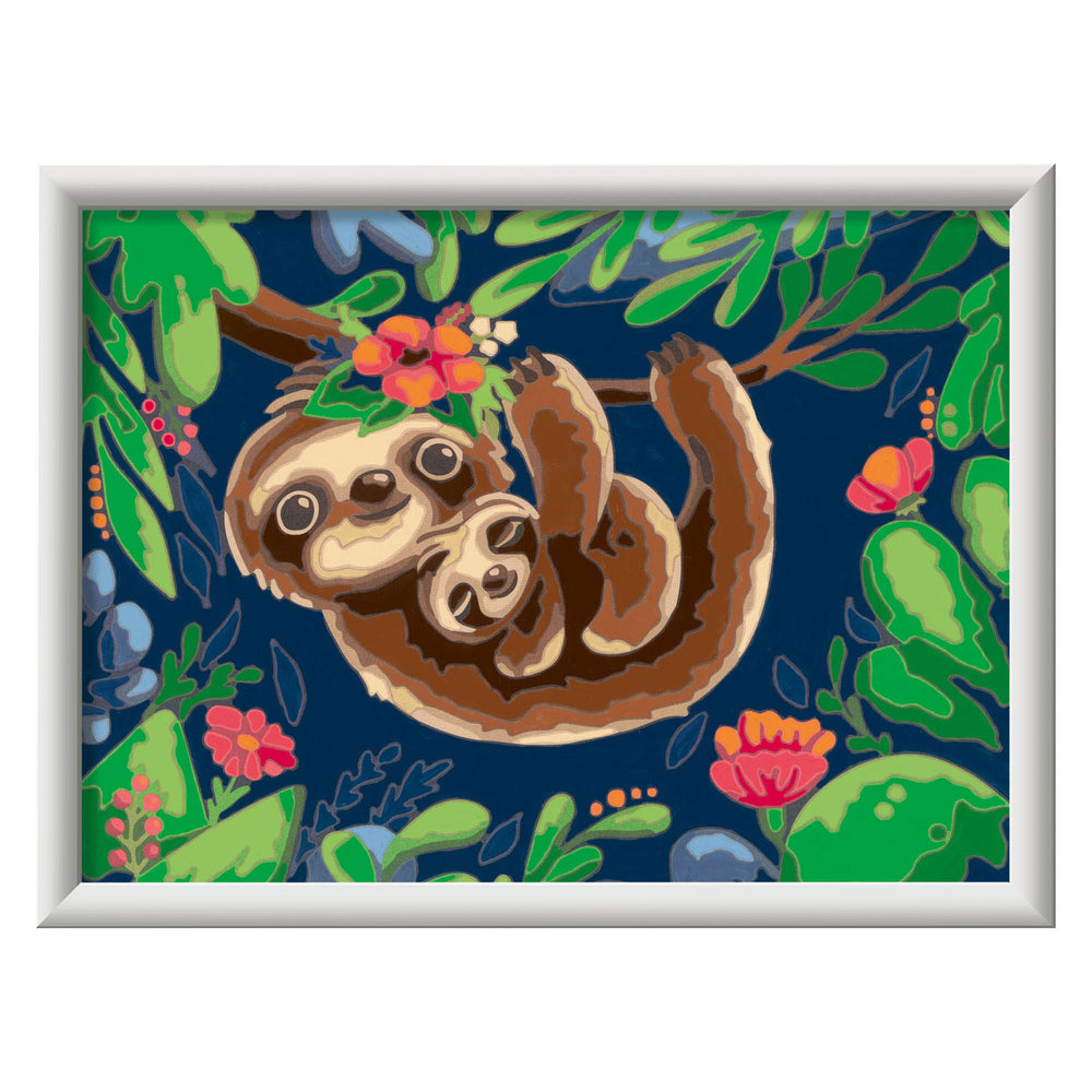 Ravensburger CreArt Sweet Sloths - Painting by Numbers for Kids