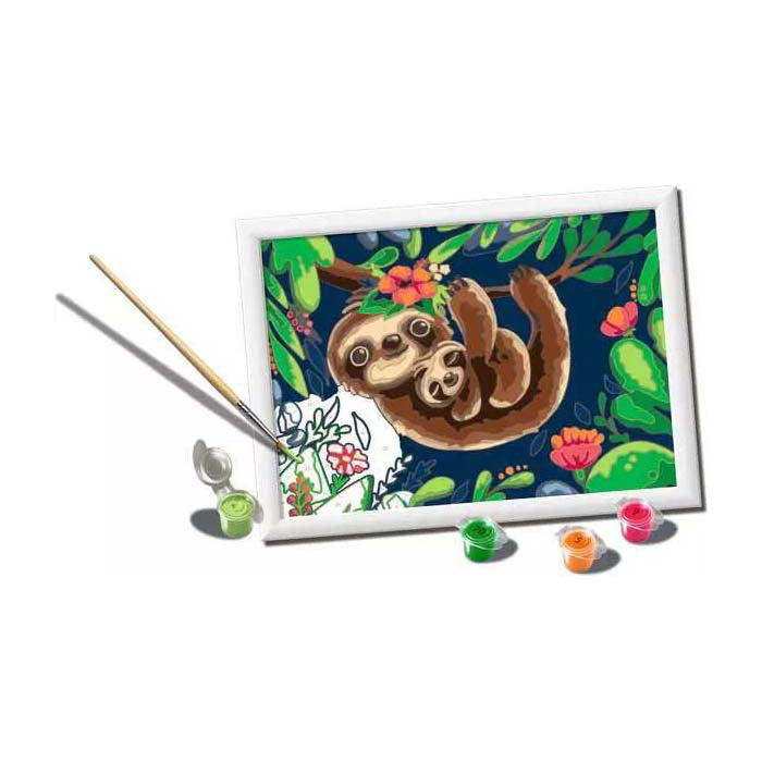 Ravensburger creart schilderen op nummer - inspirerende luiaards