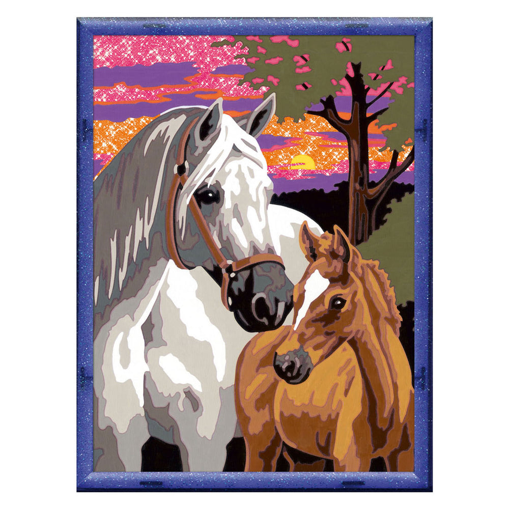 Ravensburger CreArt Sunset Horses - paint by numbers for children