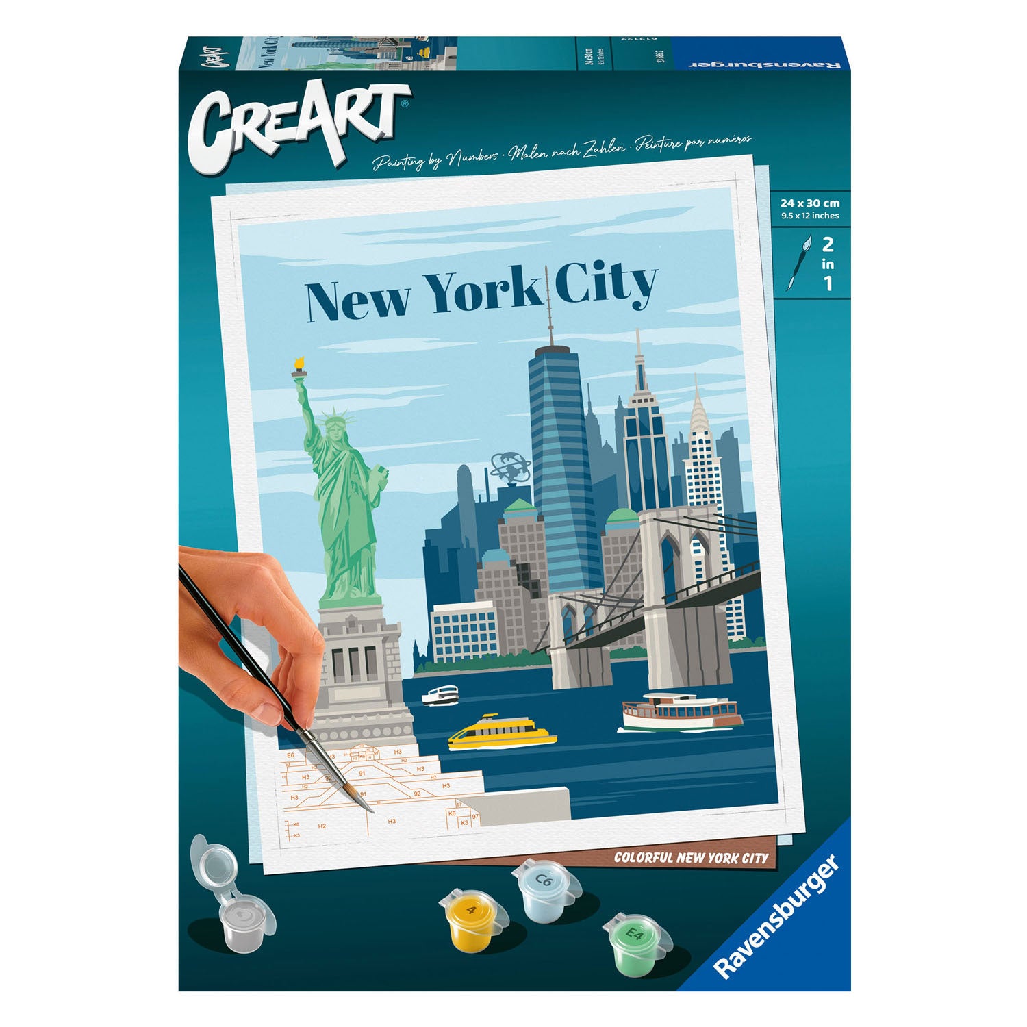 Ravensburger creart schilderen op nummer - thema thema new york