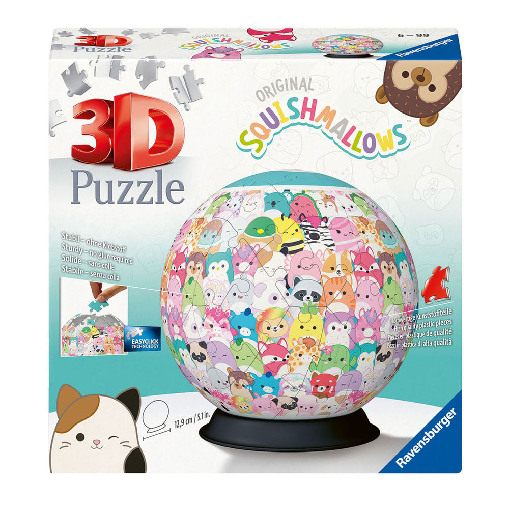 Ravensburger 3D Puzzle Squishmallows, 72 pc.