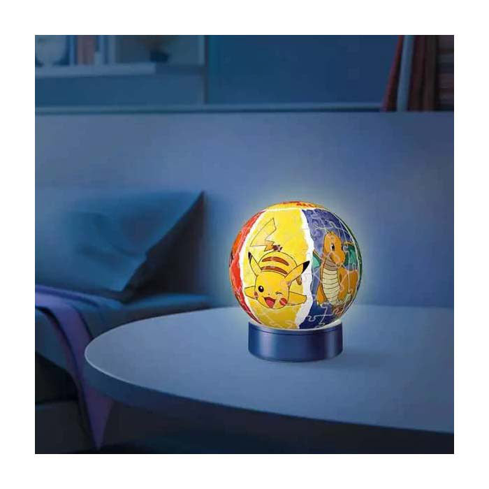 Ravensburger 3d puzzel pokémon nachtlamp, 72st.