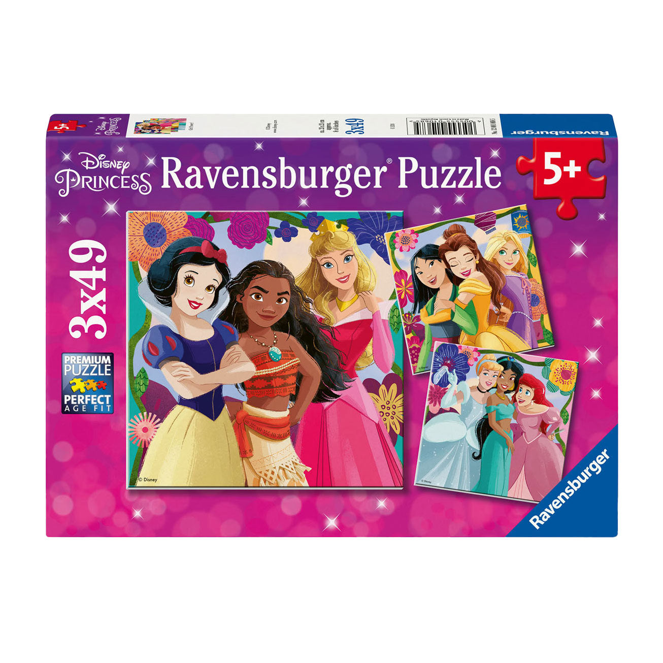 Ravensburger puzzel disney princess 3x49