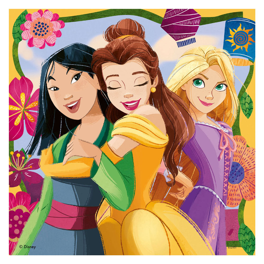 Ravensburger legpuzzel disney princess, 3x49st.