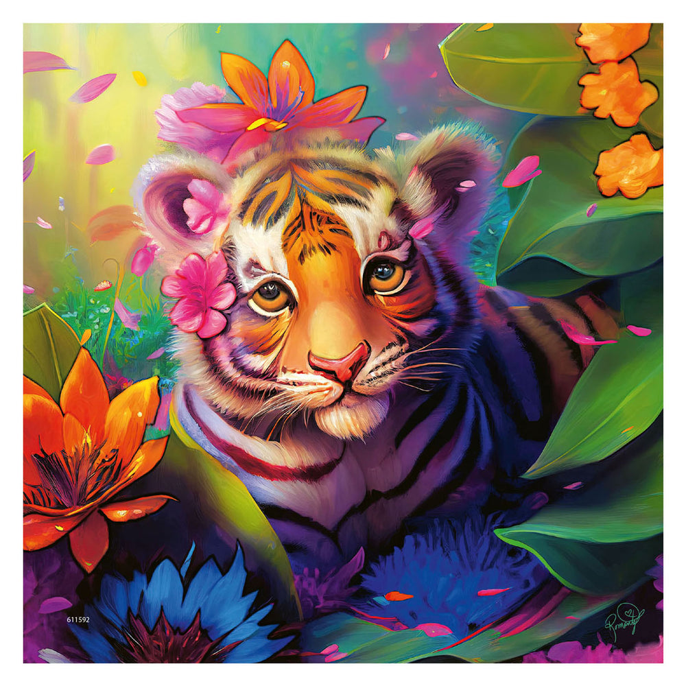 Ravensburger jungle babies puzzles - three puzzles - 49 pieces - children's puzzle