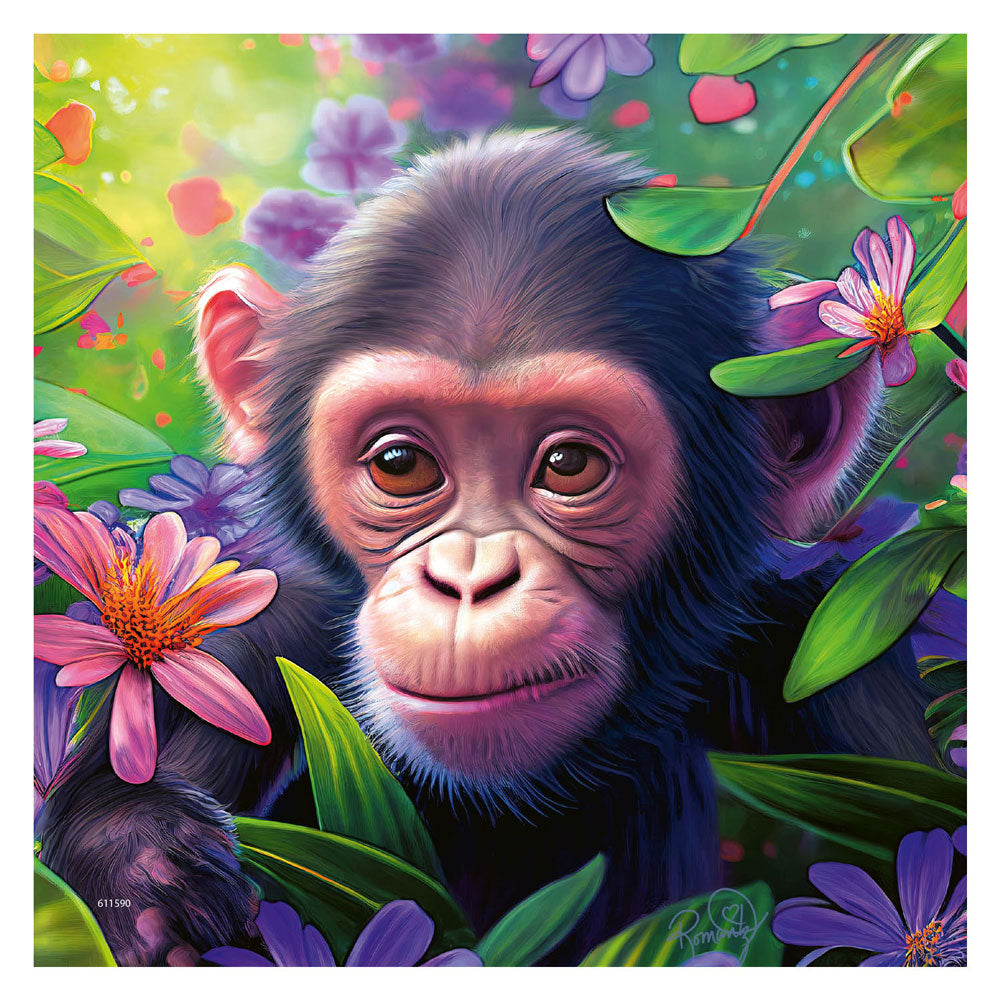 Ravensburger legpuzzel jungle baby's, 3x49st.