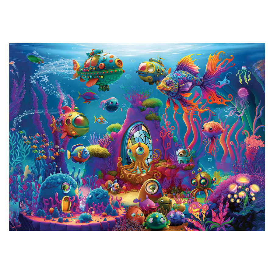 Ravensburger alien ocean puzzle 150 XXL pieces
