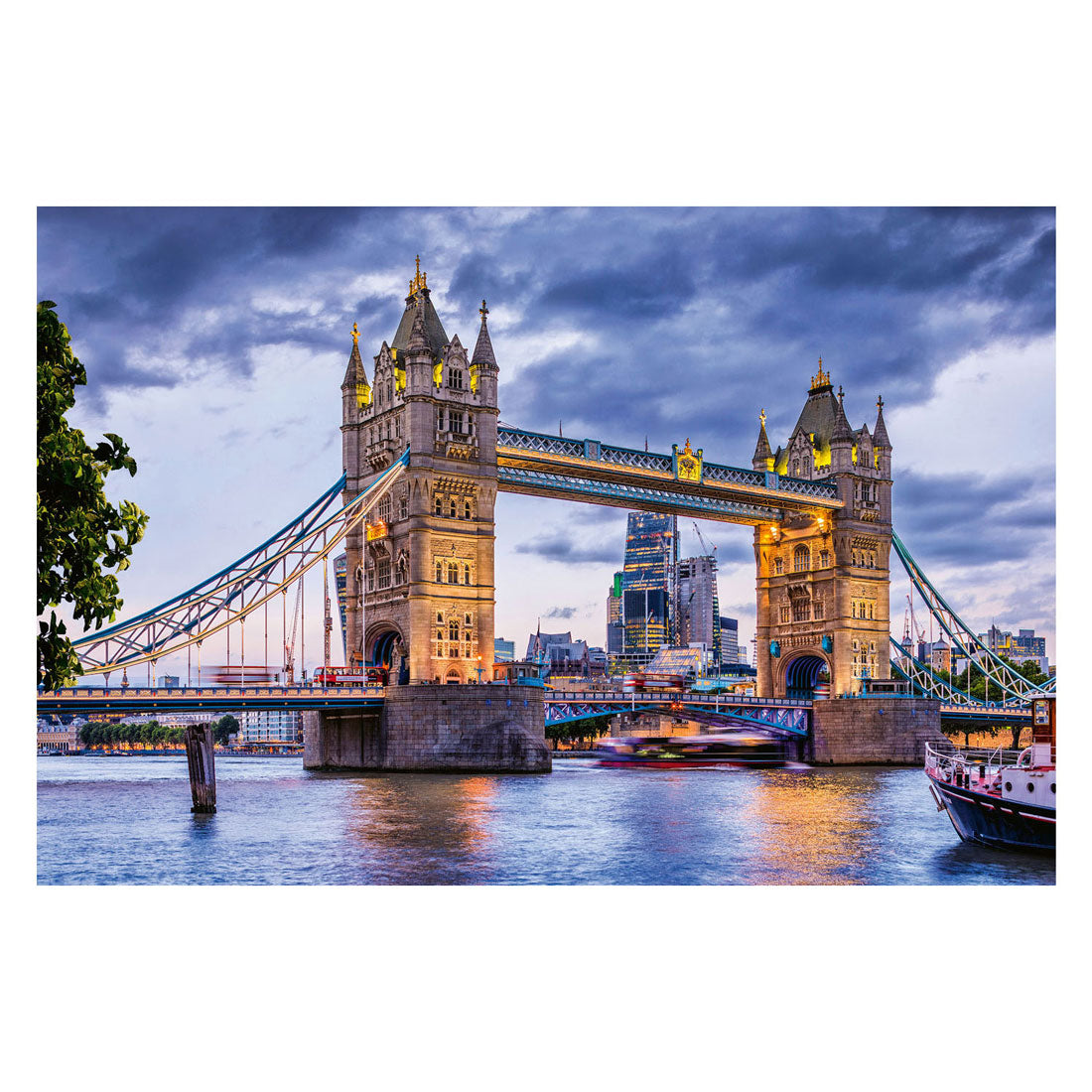 Ravensburger legpuzzel londen schitterende stad, 3000st.