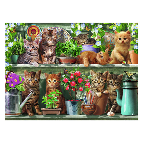 Ravensburger legpuzzelkatjes in het rek, 500st.
