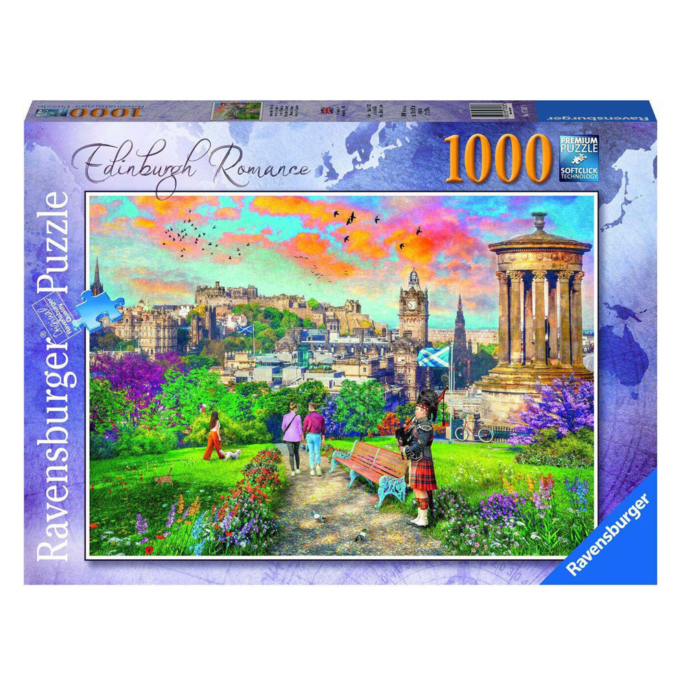 Ravensburger legpuzzel Edinburgh Romantiek, 1000st.