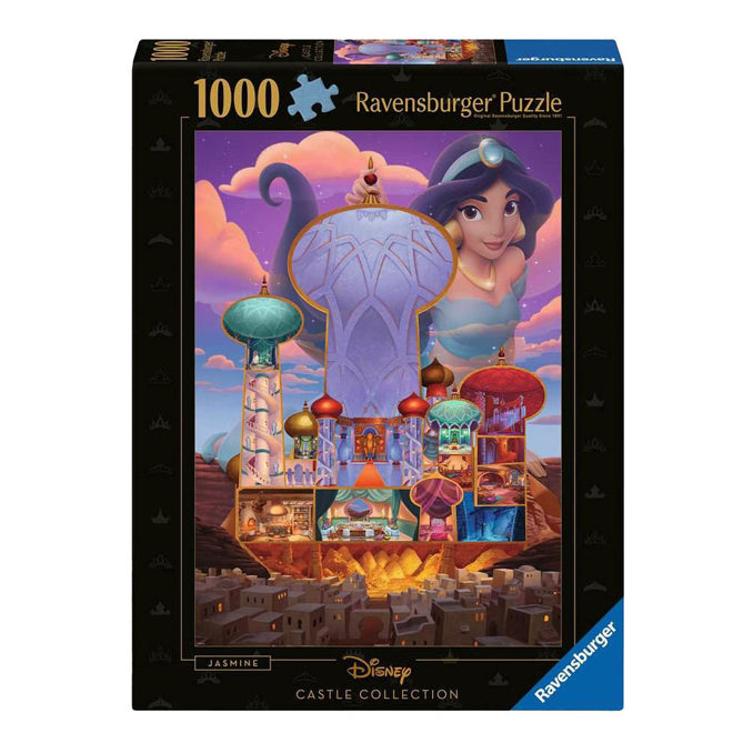 Ravensburger legpuzzel disney kastelen jasmijn, 1000st.