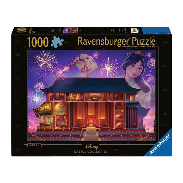 Ravensburger legpuzzel disney kastelen mulan, 1000st.