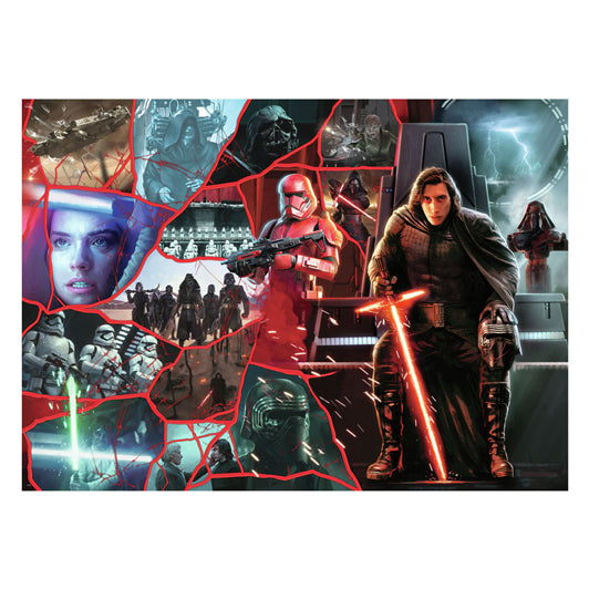 Ravensburger legpuzzel star wars villainous kylo ren, 1000st.