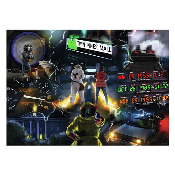 Ravensburger legpuzzel terug naar de toekomst, 1000st.