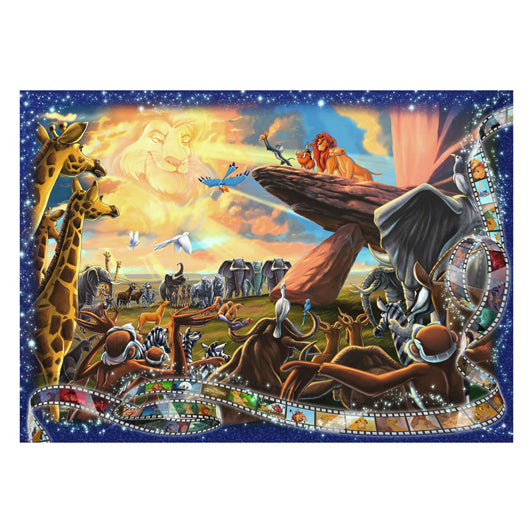 Ravensburger puzzel disney - the lion king legpuzzel - 1000 stukjes.