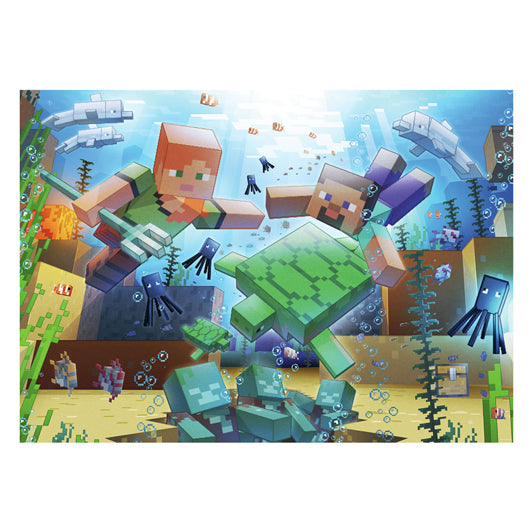 Ravensburger legpuzzel minecraft mozaïek, 1000st.