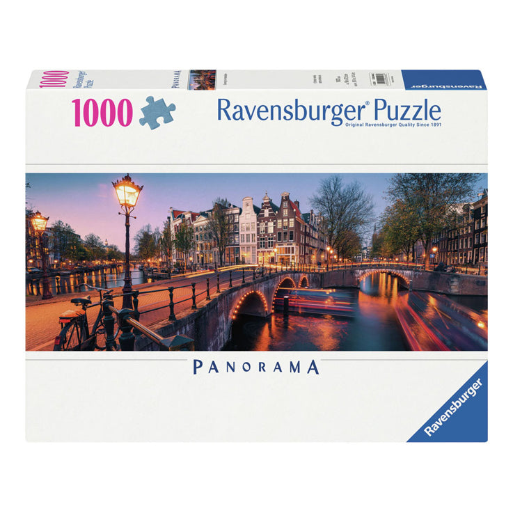 Ravensburger legpuzzelavond in amsterdam, 1000ste.
