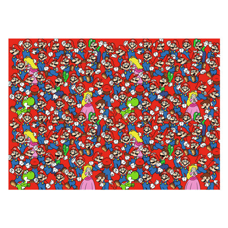 Ravensburger puzzel super mario - legpuzzel - 1000 stukjes