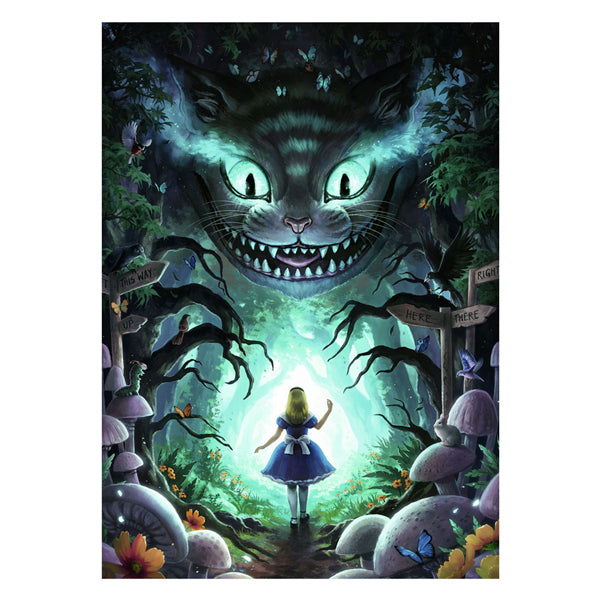 Ravensburger puzzel disney legpuzzel alice in wonderland - 1000 stukjes.