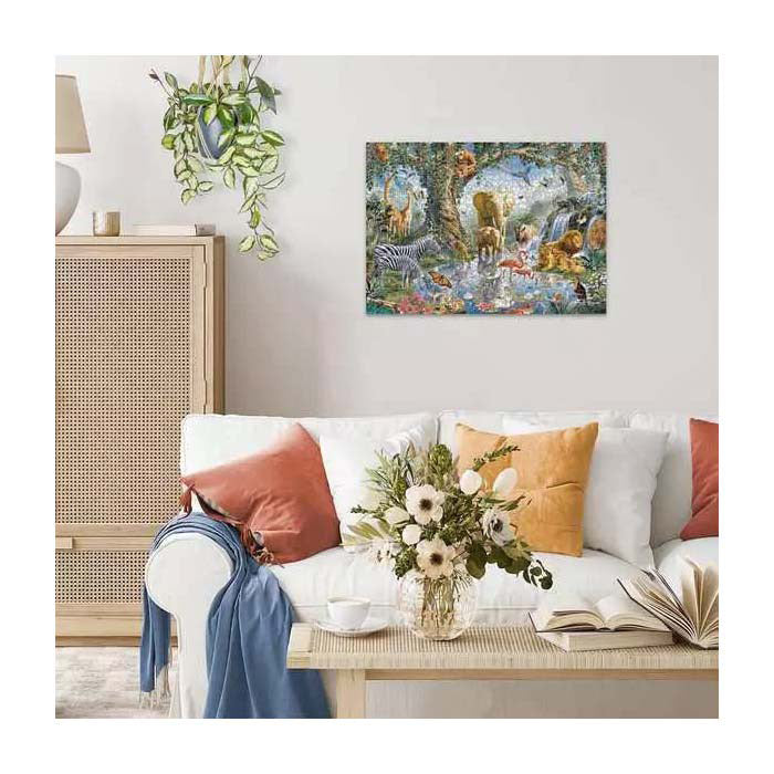 Ravensburger legpuzzel avonturen in de jungle, 1000st.