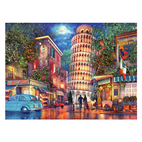 Ravensburger legpuzzelavond in pisa, 500st.