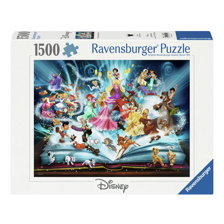 Ravensburger legpuzzel Disney's magische sprookjesboek, 1500e.