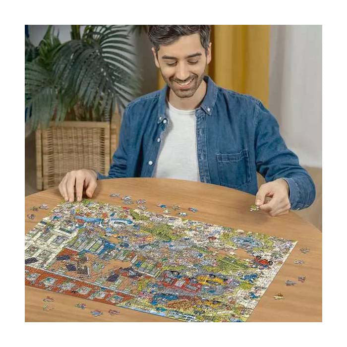 Ravensburger legpuzzel holiday resort 2: the hotel, 1000st.