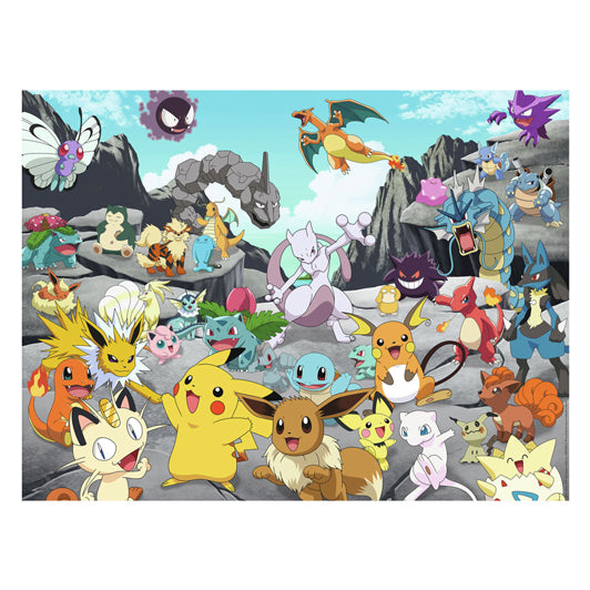 Ravensburger legpuzzel Pokémon klassiekers, 1500st.