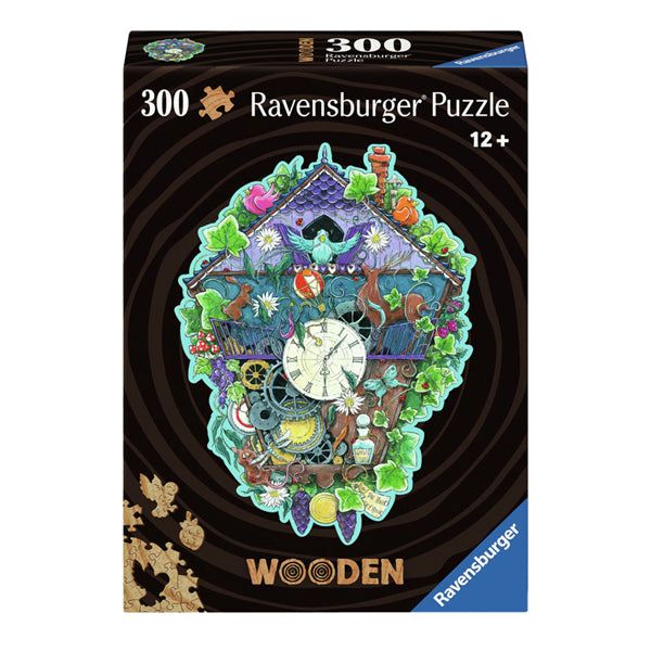 Ravensburger houten legpuzzel koekoeksklok, 300st.
