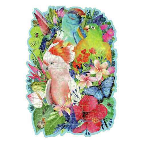 Ravensburger houten legpuzzel prachtige vogels, 300st.