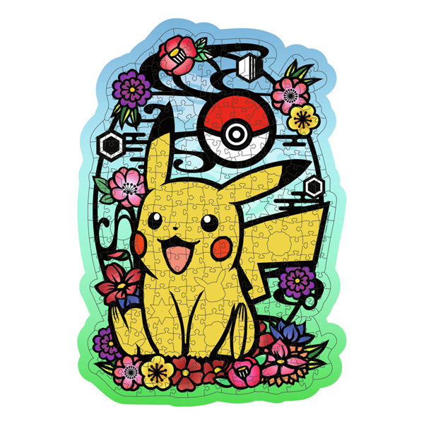 Ravensburger houten puzzel pokemon pikachu - legpuzzel - 300 stukjes