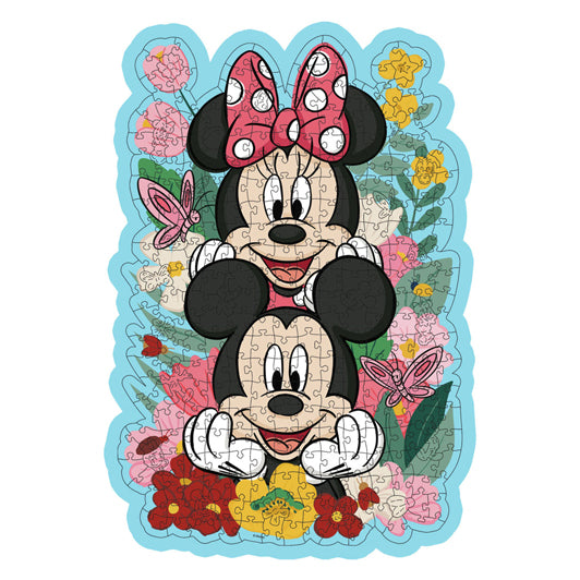 Ravensburger houten puzzel disney mickey minnie mouse - legpuzzel - 300 stukjes