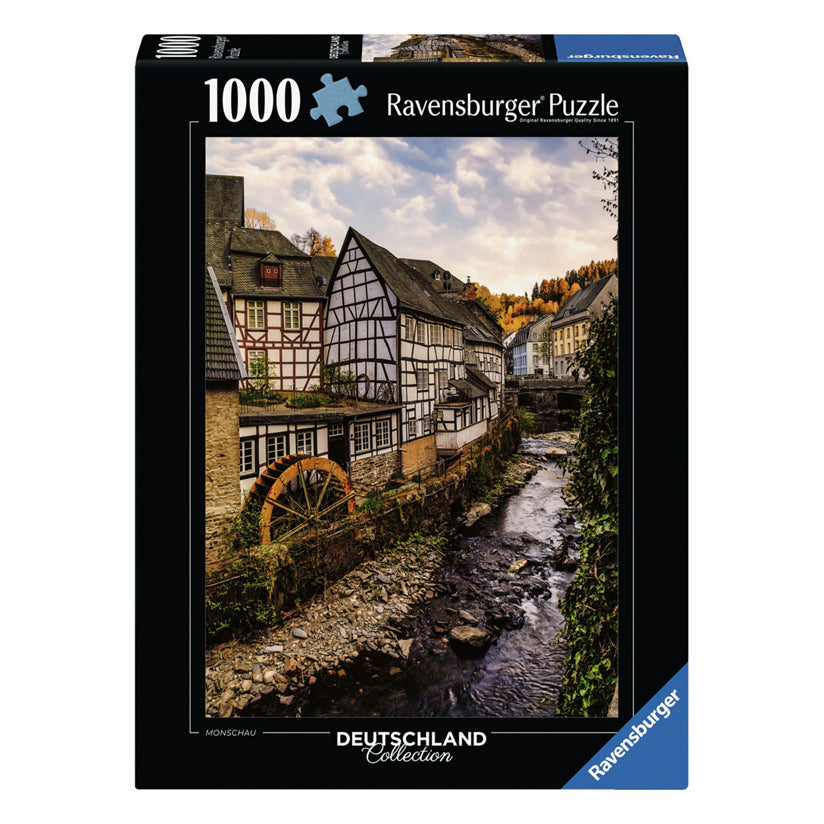 Ravensburger legpuzzel monschau in de eifel, 1000st.