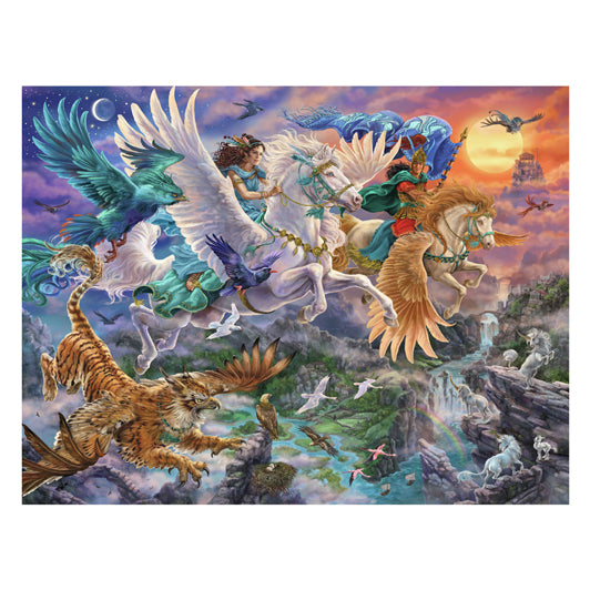 Ravensburger legpuzzel op de pegasus tijdens de lufte, 2000st.