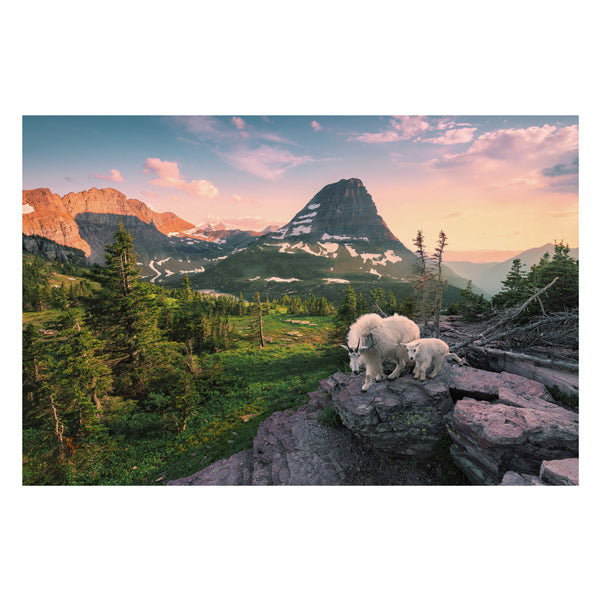 Ravensburger legpuzzel almbock met baby, 3000st.