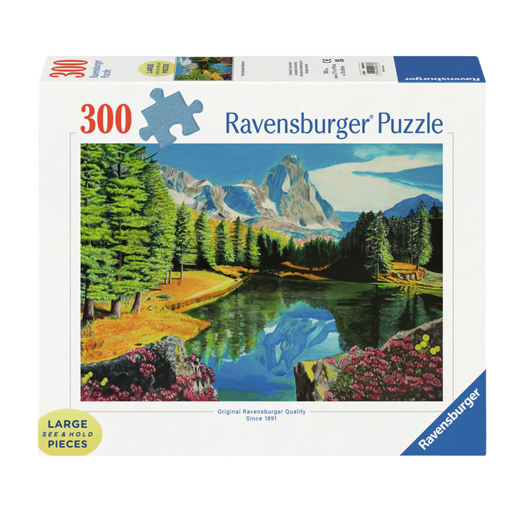 Ravensburger legpuzzel rotsachtige bergspiegelingen, 300st.