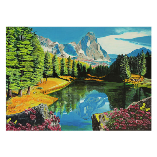 Ravensburger legpuzzel rotsachtige bergspiegelingen, 300st.