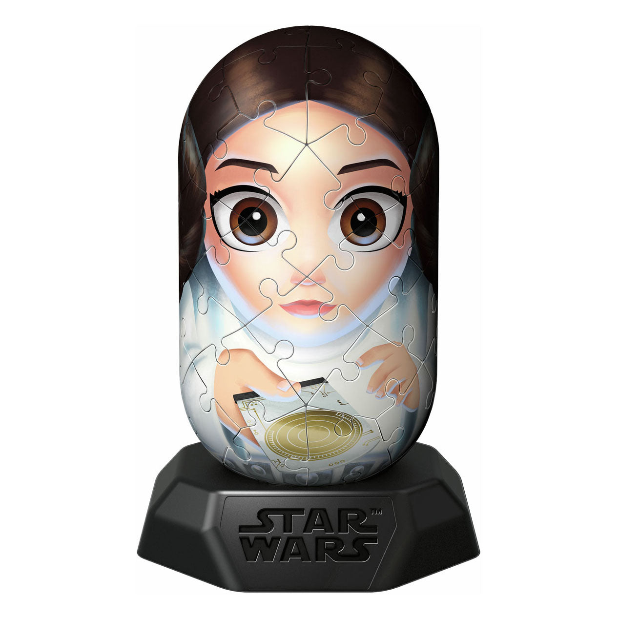 Ravensburger 3d puzzel hylkies star wars prinses leia, 54st.