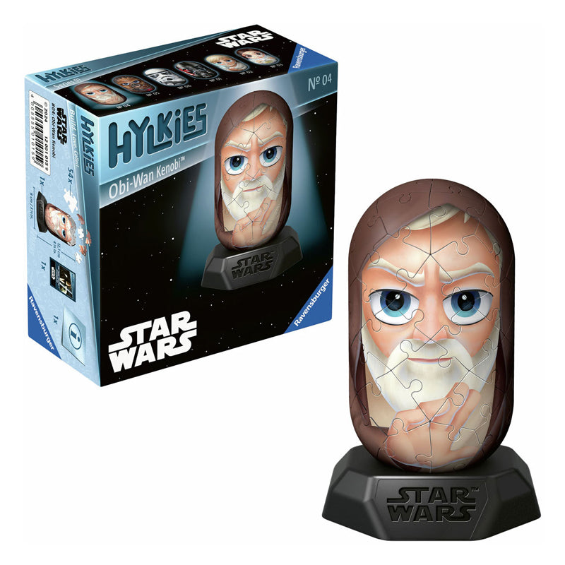 Ravensburger 3d puzzel hylkies star wars obi-wan kenobi, 54st.