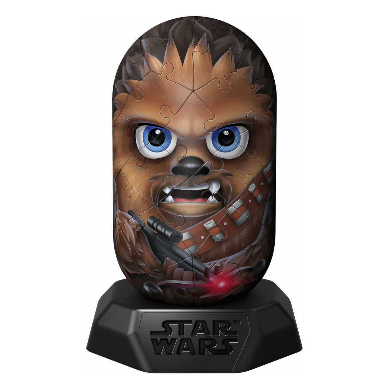 Ravensburger 3d puzzel hylkies star wars Chewbacca, 54st.