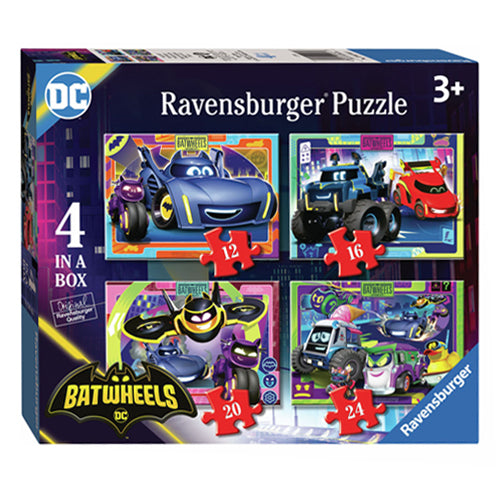 Ravensburger legpuzzel badweels 4in1, 24st.