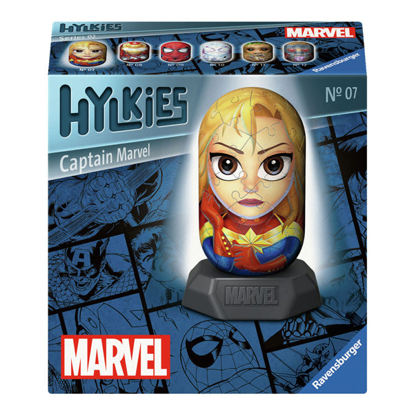 Ravensburger 3d puzzel hylkies wonder kapitein wonder, 54st.