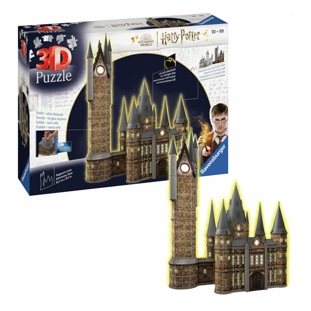 Ravensburger 3d puzzel Zweinstein astronomie toren (nachteditie), 540st.